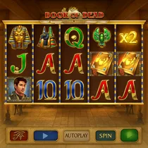 AllySpin - Book of Dead Slot Game - Play'n GO Adventure